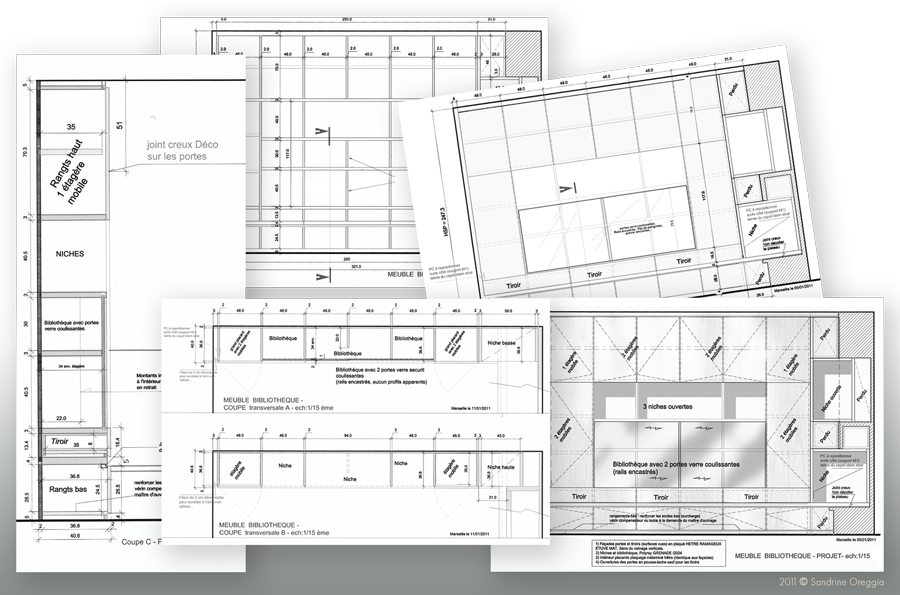 plans bibliotheque